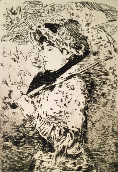 Spring (Jeanne) by Édouard Manet
